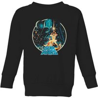 Star Wars Classic Vintage Victory Kids' Sweatshirt - Black - 11-12 Jahre von Star Wars Classic