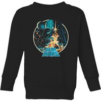 Star Wars Classic Vintage Victory Kids' Sweatshirt - Black - 7-8 Jahre von Star Wars Classic