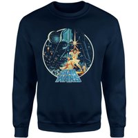 Star Wars Classic Vintage Victory Sweatshirt - Navy - XL von Star Wars Classic