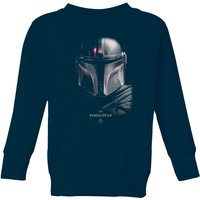 Star Wars The Mandalorian Poster Kids' Sweatshirt - Navy - 5-6 Jahre von Original Hero
