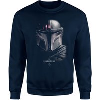 Star Wars The Mandalorian Poster Sweatshirt - Navy - L von Star Wars Rise Of Skywalker