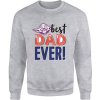 Best Dad Ever! Sweatshirt - Grey - L von Star Wars