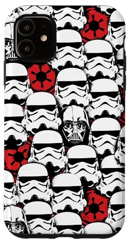 Hülle für iPhone 11 Star Wars Darth Vader & Stormtroopers Empire-Logo Dunkle Seite von Star Wars