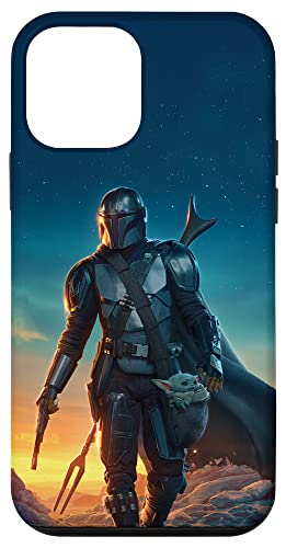 Hülle für iPhone 12 mini Star Wars Poster „The Mandalorian and Grogu Sunset“ von Star Wars