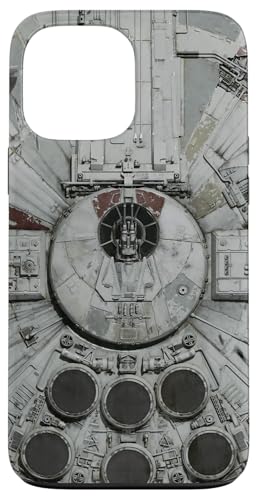 Hülle für iPhone 13 Pro Max Star Wars Millennium Falcon Close Up Grey von Star Wars