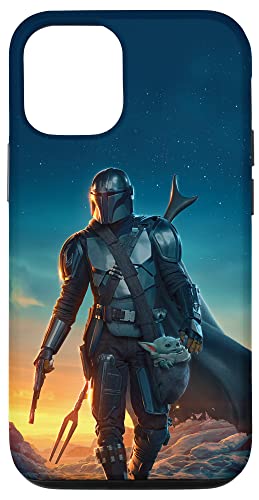 Hülle für iPhone 13 Pro Star Wars Poster „The Mandalorian and Grogu Sunset“ von Star Wars