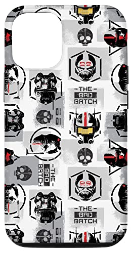 Hülle für iPhone 13 Star Wars The Bad Batch Helme Print White von Star Wars