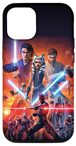 Hülle für iPhone 14 Poster zu Star Wars The Clone Wars Die letzte Staffel von Star Wars