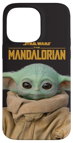 Hülle für iPhone 14 Pro Max Star Wars The Mandalorian Logo und Grogu von Star Wars