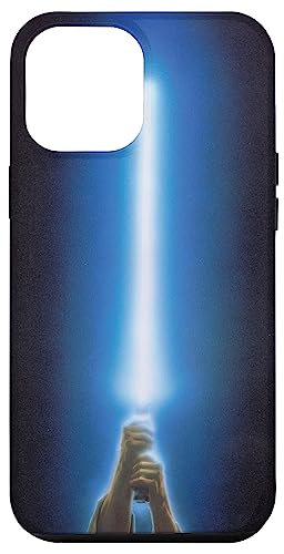 Hülle für iPhone 15 Plus Star Wars Luke Skywalker blaues Lichtschwert schwarz von Star Wars