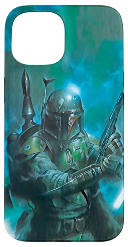 Hülle für iPhone 15 Star Wars Classic Boba Fett Battle Ready Grün Hülle für iPhone 15 Star Wars Classic Boba Fett Battle Ready Grün von Star Wars