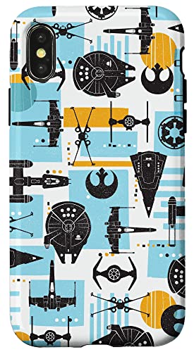 Hülle für iPhone X/XS Star Wars Fahrzeuge Millennium Falcon Farbblock Hülle für iPhone X/XS Star Wars Fahrzeuge Millennium Falcon Farbblock von Star Wars
