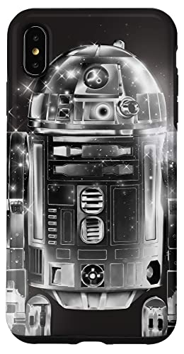 Hülle für iPhone XS Max Star Wars R2-D2 Retro Galaxy Schwarz von Star Wars