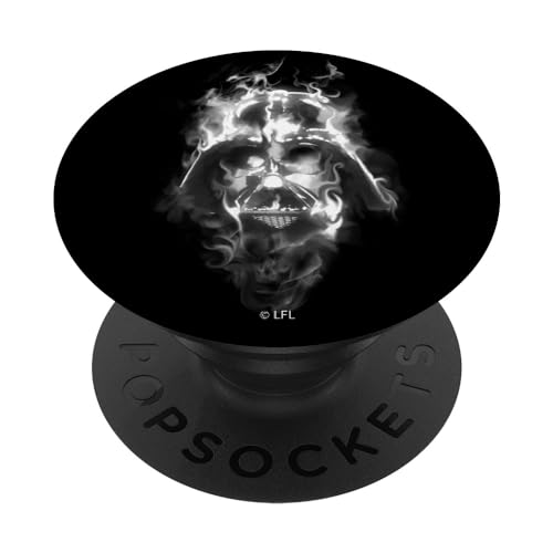 PopSockets Star Wars Darth Vader Smoke PopSockets PopGrip: Ausziehbarer Sockel und Griff für Handys/Tablets mit Tauschbarem Top von Star Wars