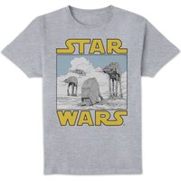Star Wars AT-ATSnow Unisex T-Shirt - Grey - L von Star Wars
