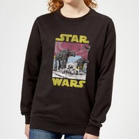 Star Wars ATAT Women's Sweatshirt - Black - XL von Star Wars