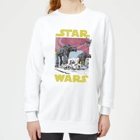 Star Wars ATAT Women's Sweatshirt - White - XS von Star Wars