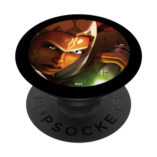 Star Wars Ahsoka Tano Power of the Galaxy Lightsaber PopSockets mit austauschbarem PopGrip von Star Wars