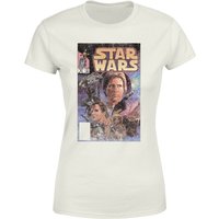 Star Wars Classic Comic Book Cover Women's T-Shirt - Cream - XL von Star Wars