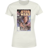Star Wars Classic Comic Book Cover Women's T-Shirt - Cream - XXL von Star Wars