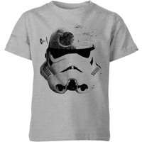Star Wars Classic Command Stromtrooper Death Star Kinder T-Shirt - Grau - 3-4 Jahre von Star Wars