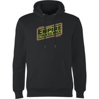 Star Wars Classic Empire Strikes Back Logo Hoodie - Schwarz - S von Star Wars