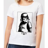 Star Wars Classic Imperial Troops Damen T-Shirt - Weiß - L von Star Wars