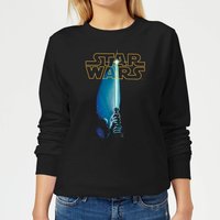 Star Wars Classic Lightsaber Damen Pullover - Schwarz - M von Star Wars