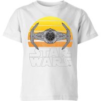 Star Wars Classic Star Wars Sunset Tie Kinder T-Shirt - Weiß - 5-6 Jahre von Star Wars