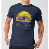 Star Wars Classic Sunset Tie Herren T-Shirt - Navy Blau - M von Star Wars