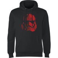 Star Wars Cubist Stormtrooper Helmet Hoodie - Schwarz - S von Star Wars