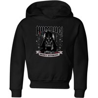 Star Wars Darth Vader Humbug Kids' Christmas Hoodie - Black - 11-12 Jahre von Star Wars