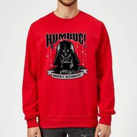 Star Wars Darth Vader Merry Sithmas Weihnachtspullover – Rot - XL von Star Wars