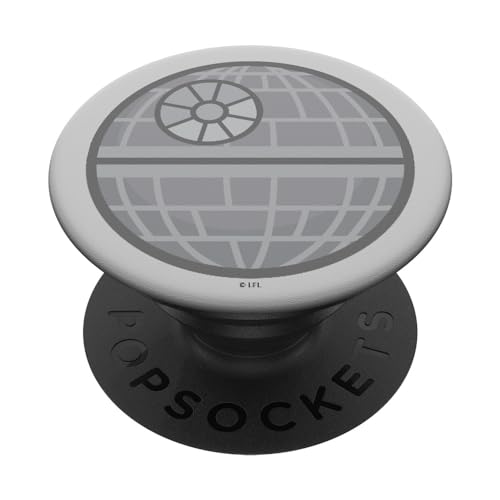 Star Wars Death Star Flattened Art PopSockets mit austauschbarem PopGrip von Star Wars