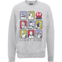 Star Wars Die letzten Jedi (The Last Jedi) Light Side Grau Pullover - L von Star Wars