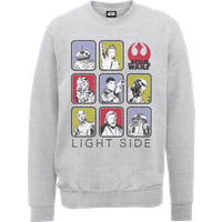 Star Wars Die letzten Jedi (The Last Jedi) Light Side Grau Pullover - XXL von Star Wars