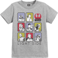 Star Wars Die letzten Jedi (The Last Jedi) Light Side Kid's Grau T-Shirt - 5 - 6 Years von Star Wars