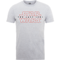 Star Wars Die letzten Jedi (The Last Jedi) Men's Grau T-Shirt - L von Star Wars