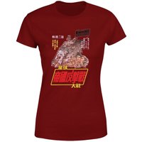 Star Wars Empire Strikes Back Kanji Poster Women's T-Shirt - Burgundy - L von Star Wars