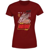 Star Wars Empire Strikes Back Kanji Poster Women's T-Shirt - Burgundy - XL von Star Wars