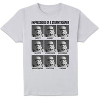 Star Wars Expressions Of Stormtrooper Unisex T-Shirt - White - XXL von Star Wars