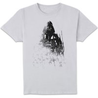 Star Wars Faded Vader Unisex T-Shirt - White - XXL von Star Wars