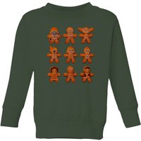Star Wars Gingerbread Characters Kinder Weihnachtspullover – Grün - 7-8 Jahre von Star Wars