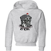 Star Wars Happy Holidays Droids Kids' Christmas Hoodie - Grey - 11-12 Jahre von Star Wars