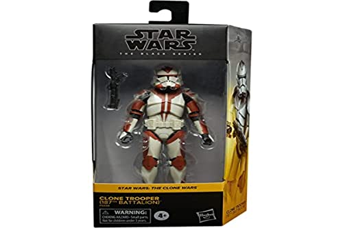 Star Wars Hasbro - Disney The Clone Wars The Black Series - Clone Trooper (187th Battalion) (F5599) von Star Wars