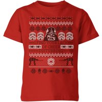 Star Wars I Find Your Lack Of Cheer Disturbing Kinder T-Shirt - Rot - 11-12 Jahre von Original Hero