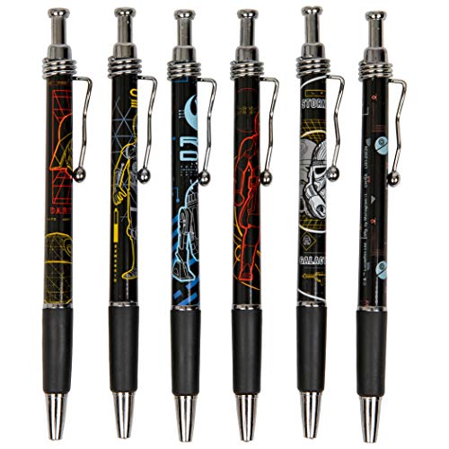 Star Wars Jazz Pens - Pack of 6 Pens von Star Wars