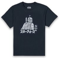 Star Wars Kana Boba Fett Herren T-Shirt - Navy Blau - S von Star Wars