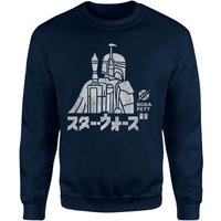 Star Wars Kana Boba Fett Sweatshirt - Navy - M von Star Wars