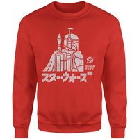 Star Wars Kana Boba Fett Sweatshirt - Red - XL von Star Wars